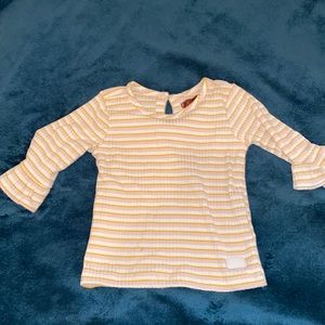 7 For All Mankind girls ribbed shirt
